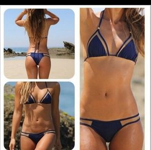 Sexy Dark Blue Bikini